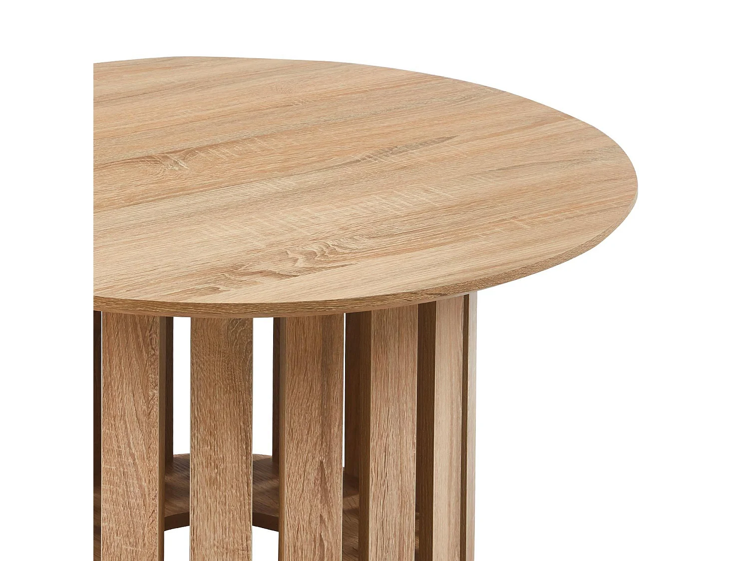 Ensemble de 2 tables basses Annabel Chêne clair