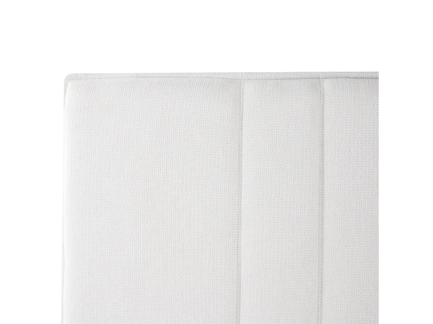 Lit ottoman Tissu TARASCON 180 x 200 cm Beige clair