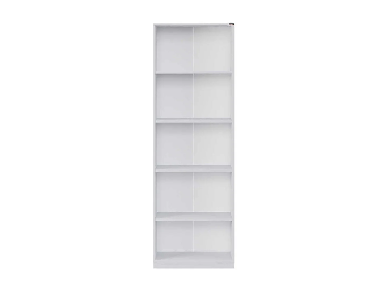 Bibliothèque – 64 cm x 182 cm x 26 cm – Blanc – Panneaux de particules mélaminés