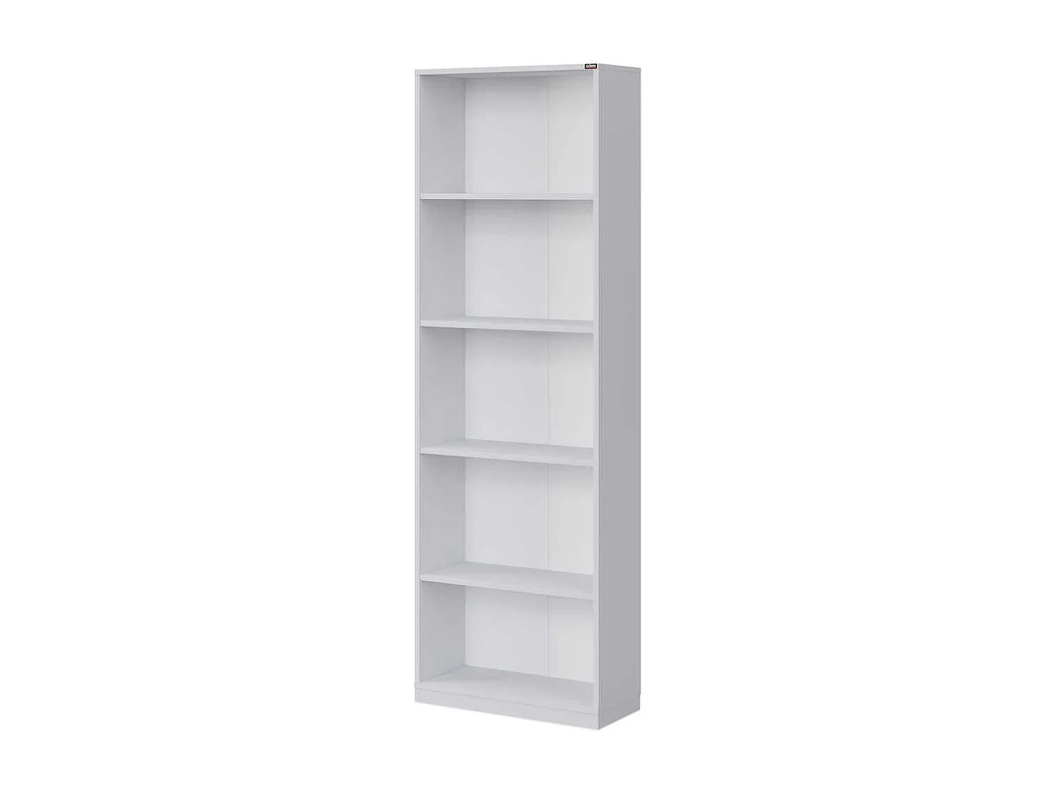 Bibliothèque – 64 cm x 182 cm x 26 cm – Blanc – Panneaux de particules mélaminés