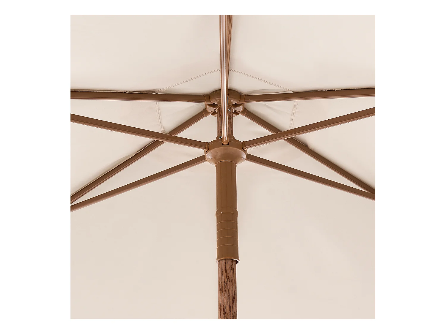Parasol de jardin 258 cm MURASA Beige