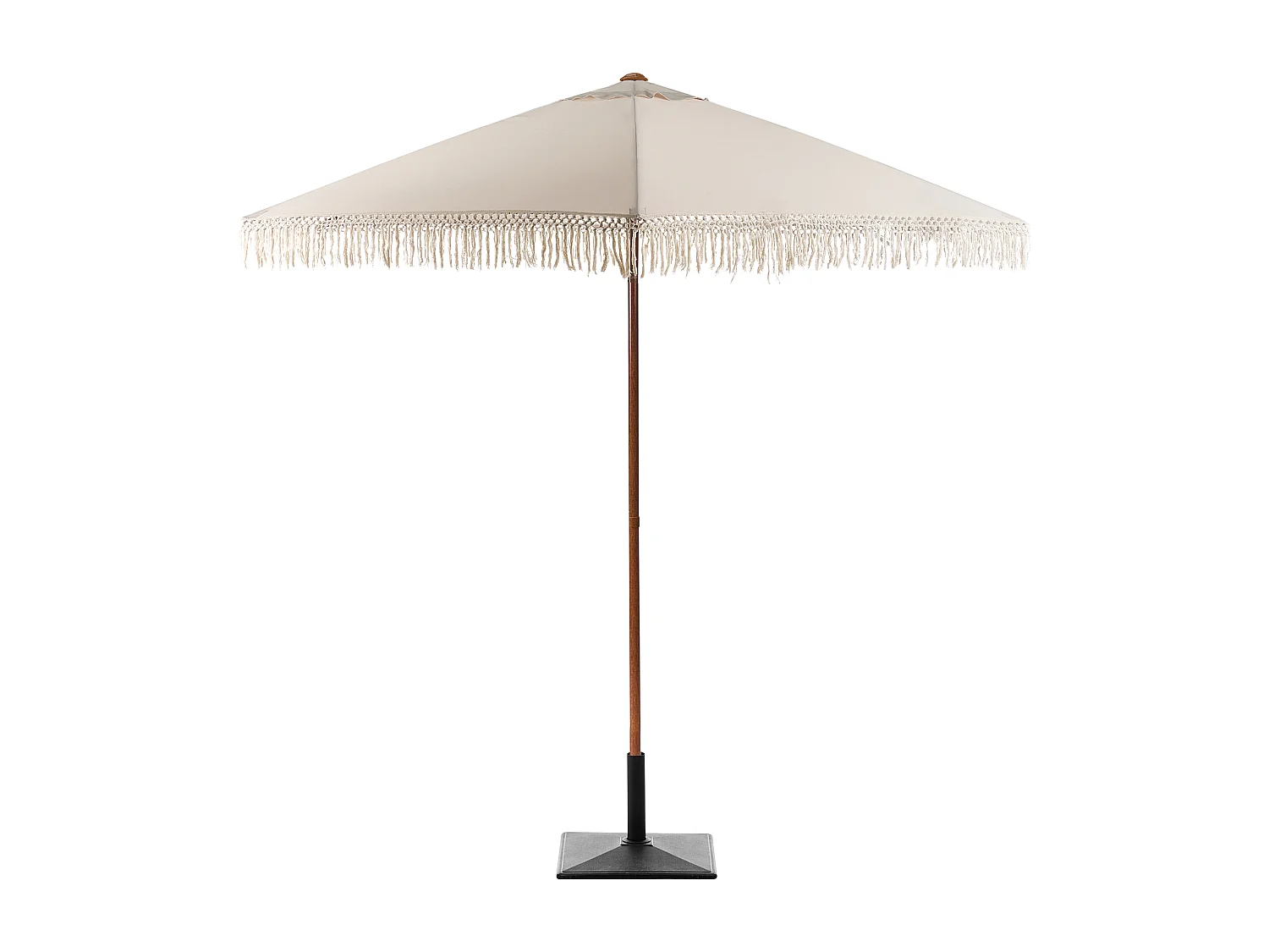 Parasol de jardin 258 cm MURASA Beige