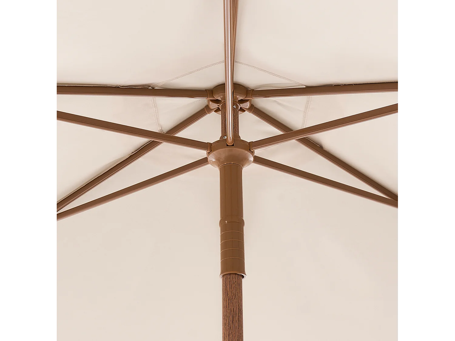 Parasol de jardin 258 cm MURASA Beige