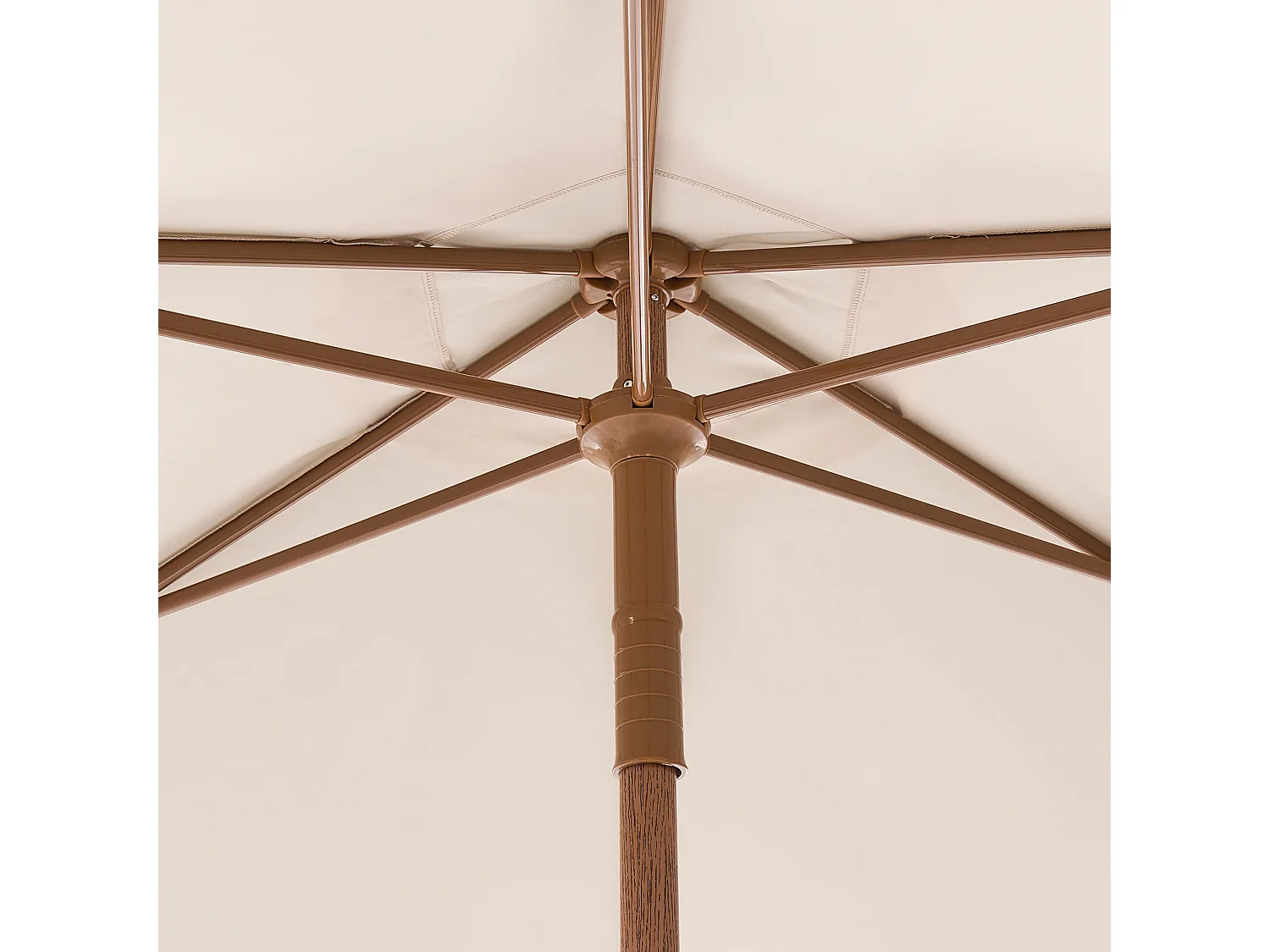 Parasol de jardin 258 cm MURASA Beige
