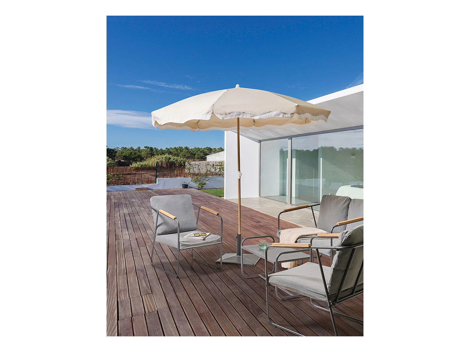 Parasol 232 cm SESTRIERE Beige