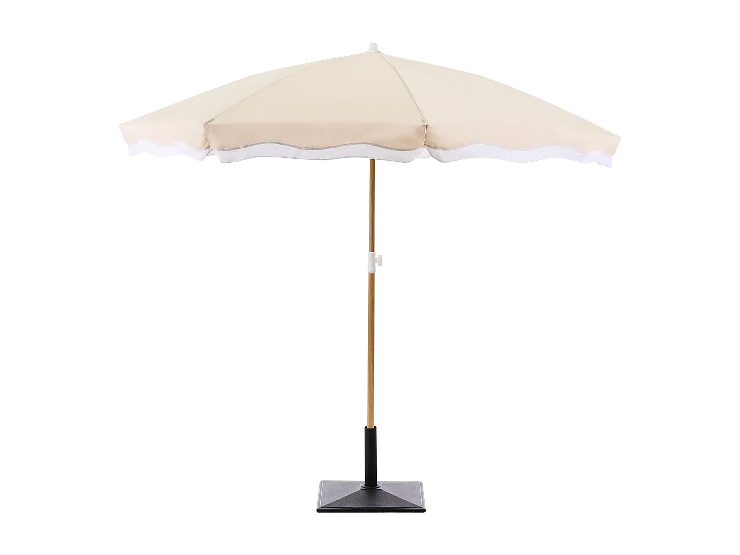 Parasol de jardin 232 cm SESTRIERE Beige