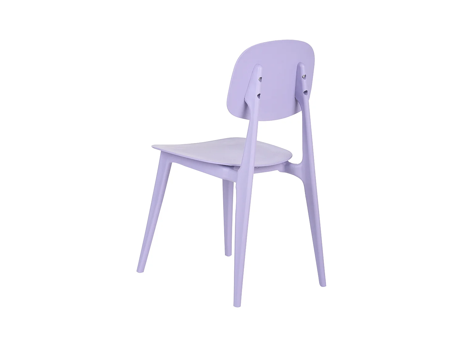 Lot de 2 chaises de jardin KATTAVIA Violet