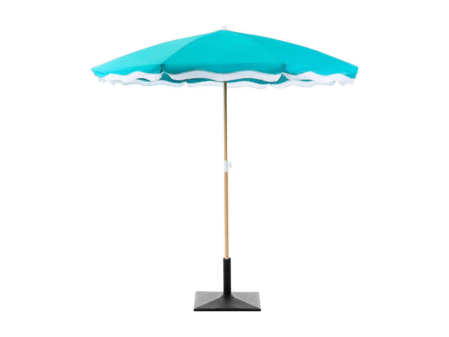 Parasol de jardin 232 cm SESTRIERE Turquoise