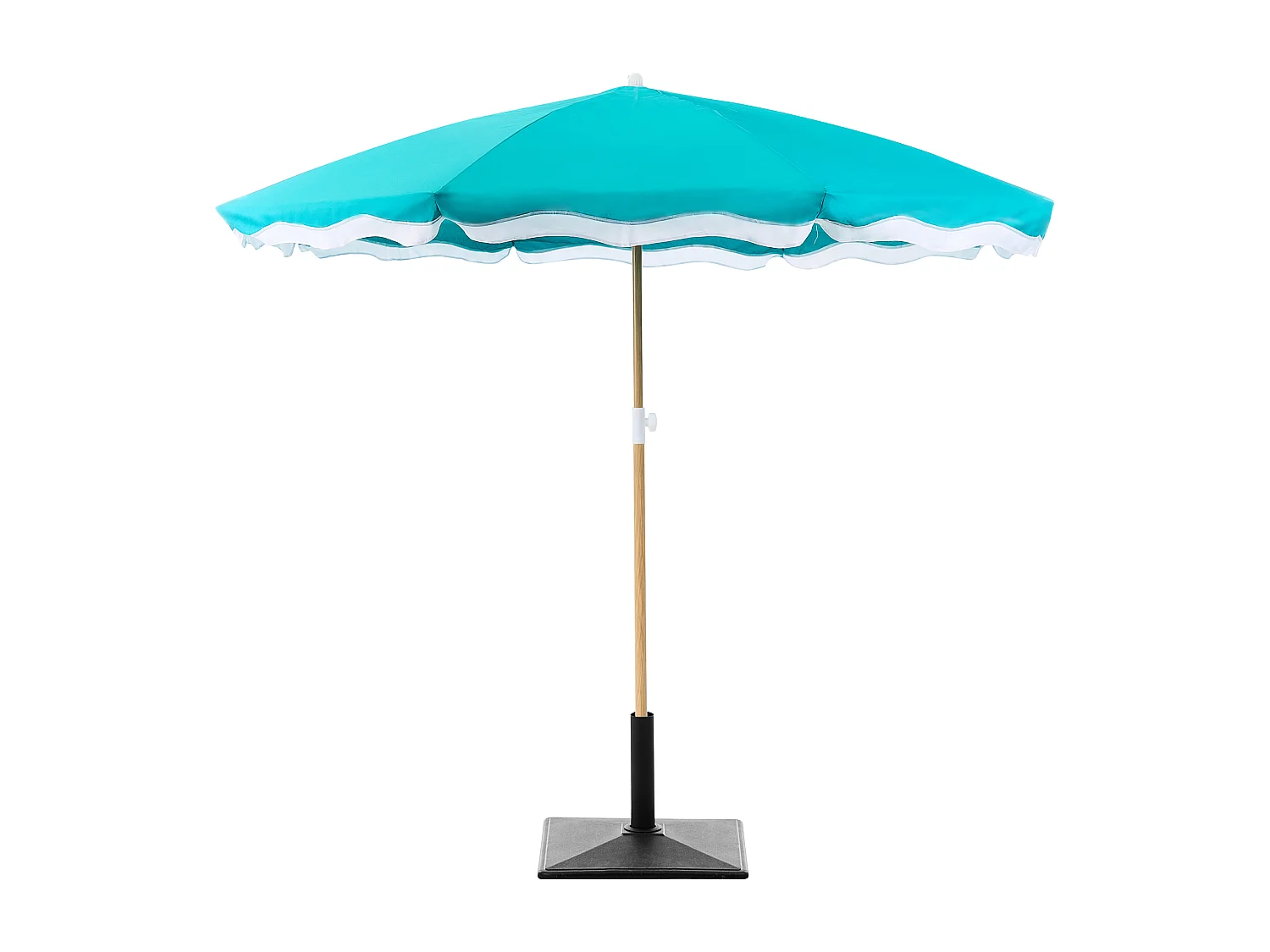 Parasol de jardin 232 cm SESTRIERE Turquoise