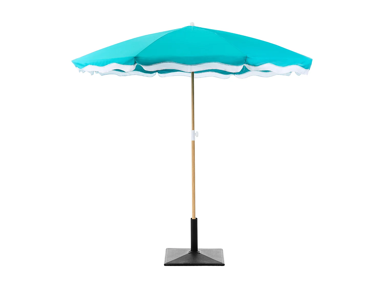 Parasol de jardin 232 cm SESTRIERE Turquoise