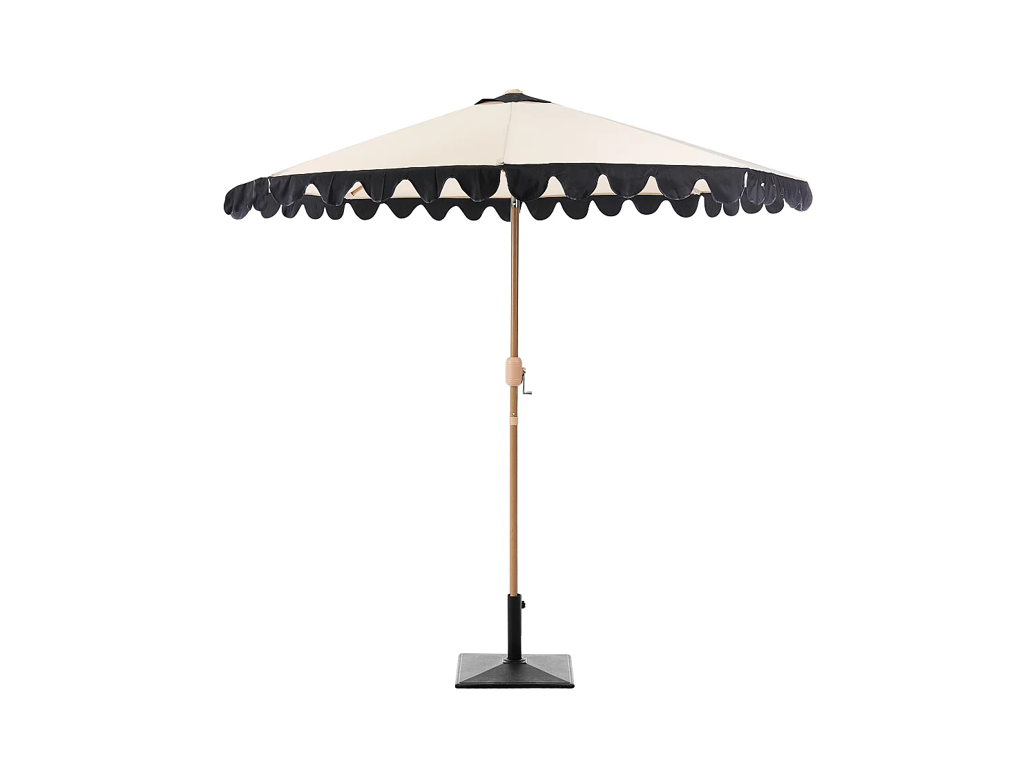 Parasol de jardin 270 cm ISOLOTTO Beige