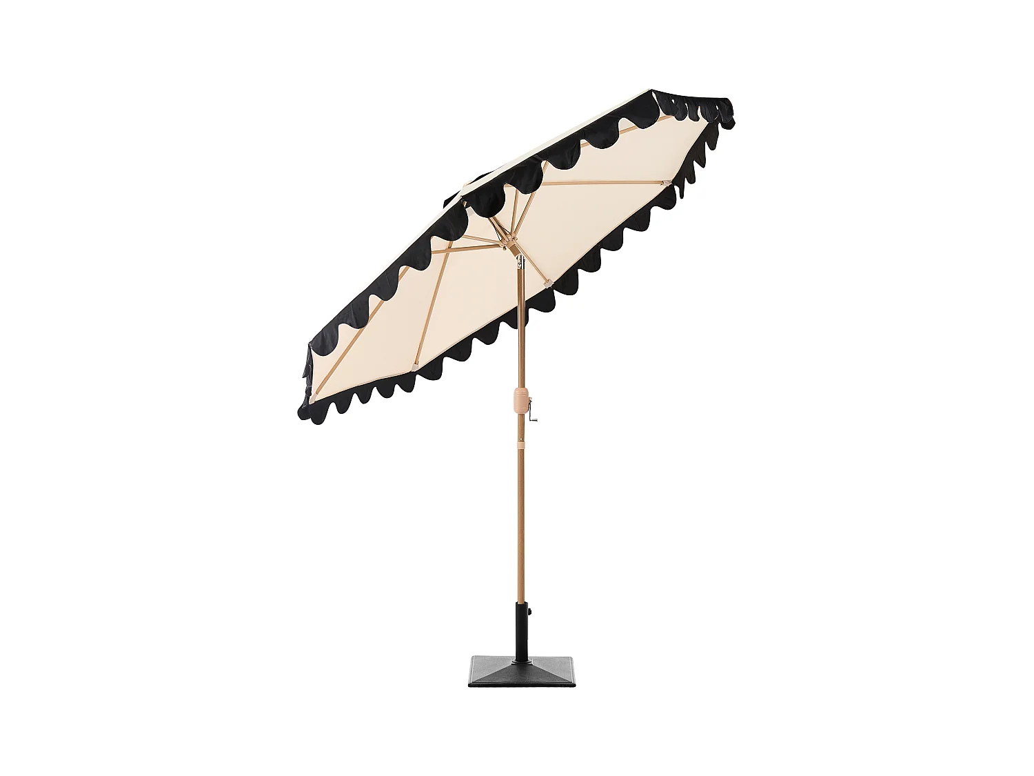 Parasol de jardin 270 cm ISOLOTTO Beige