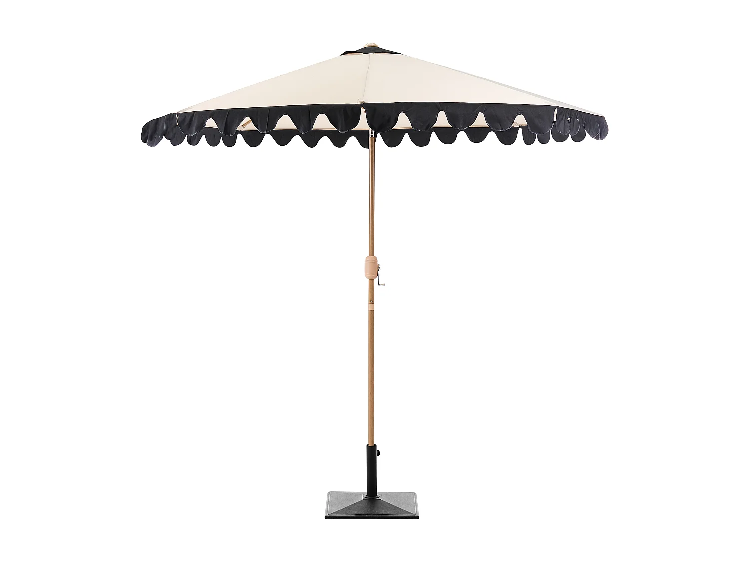 Parasol de jardin 270 cm ISOLOTTO Beige