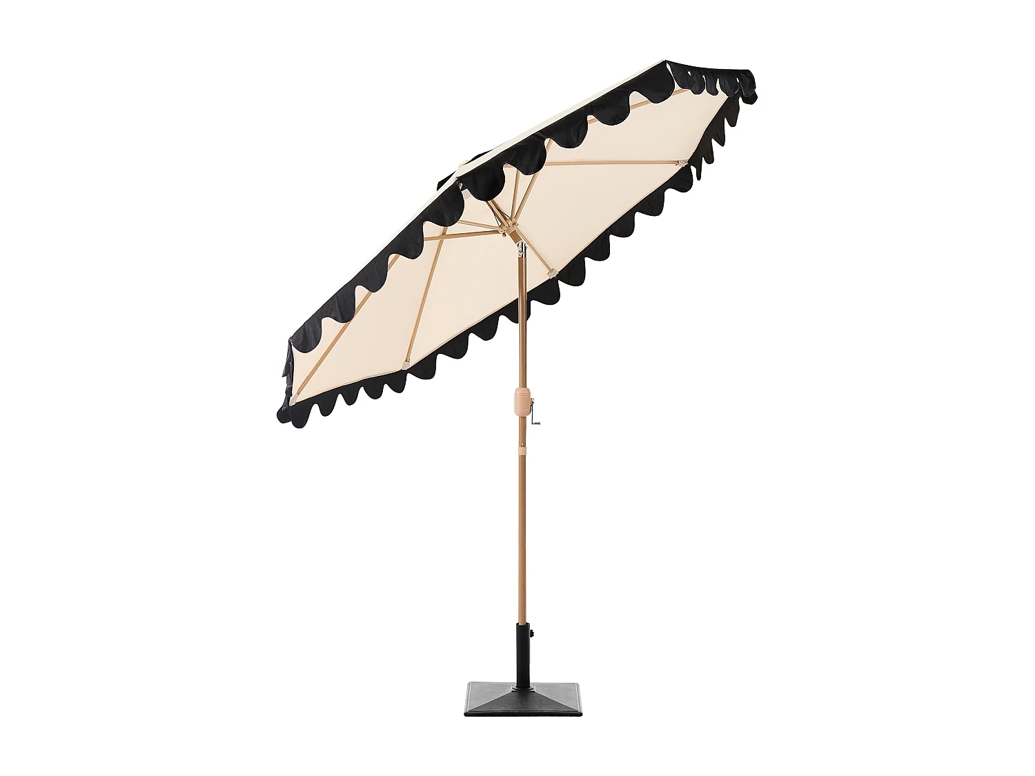 Parasol de jardin 270 cm ISOLOTTO Beige