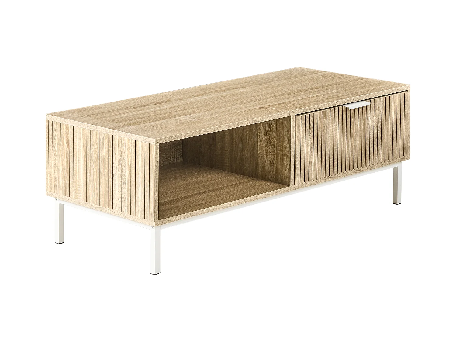 Table basse ROYALLA Marron clair