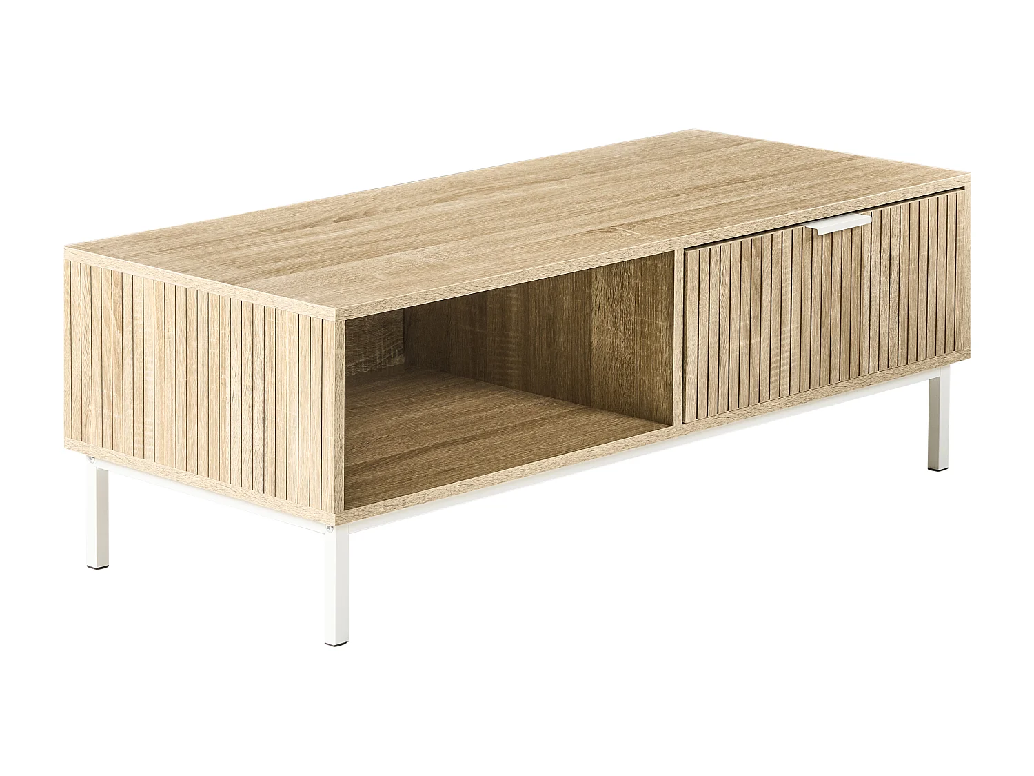 Table basse ROYALLA Marron clair