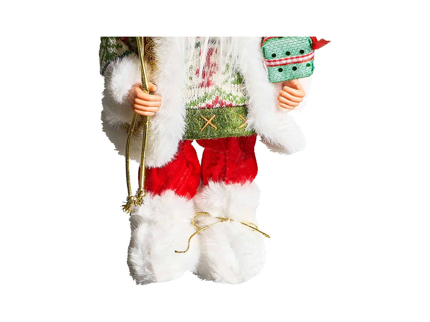 Décoration de Noël MOSVATN Père Noël 37 cm Rouge/vert