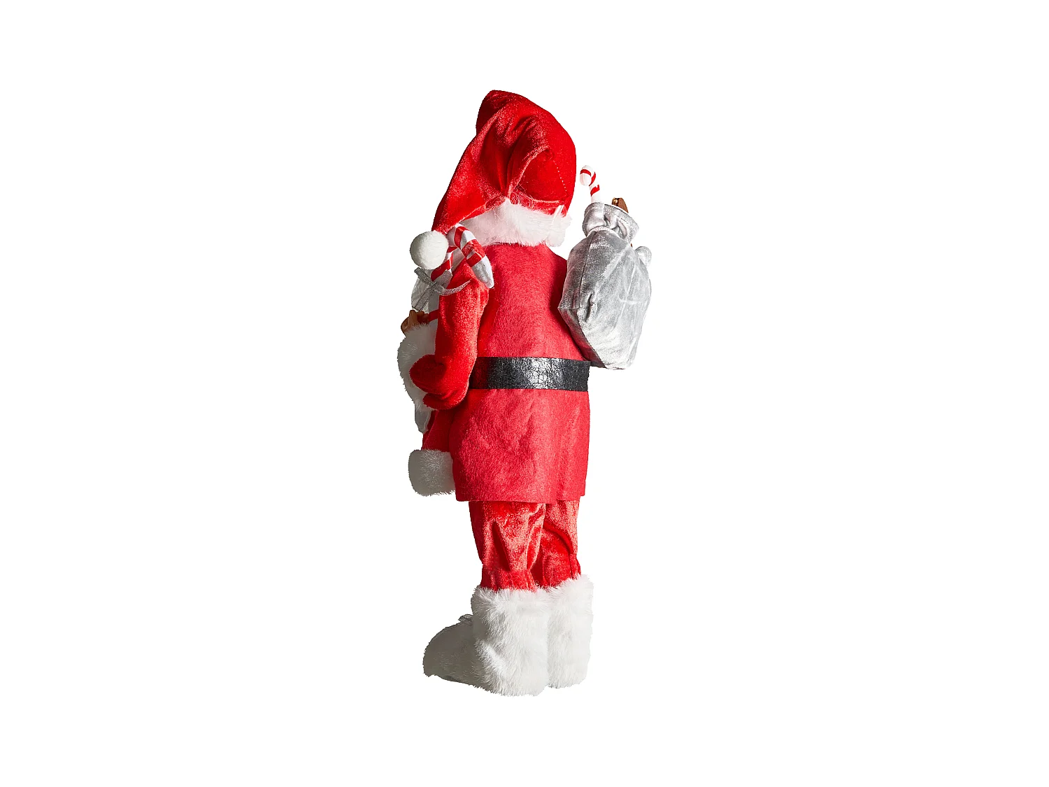 Décoration de Noël ORMSAVATNET Père Noël 45 cm Rouge