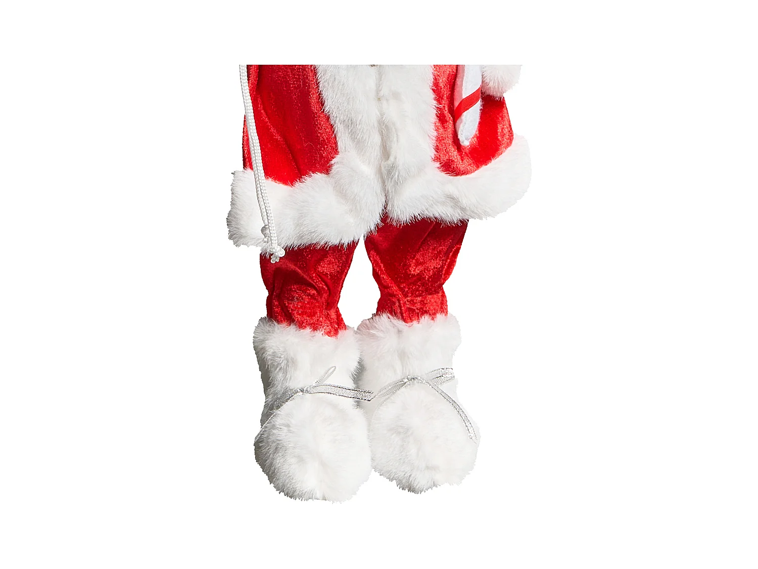 Décoration de Noël ORMSAVATNET Père Noël 45 cm Rouge