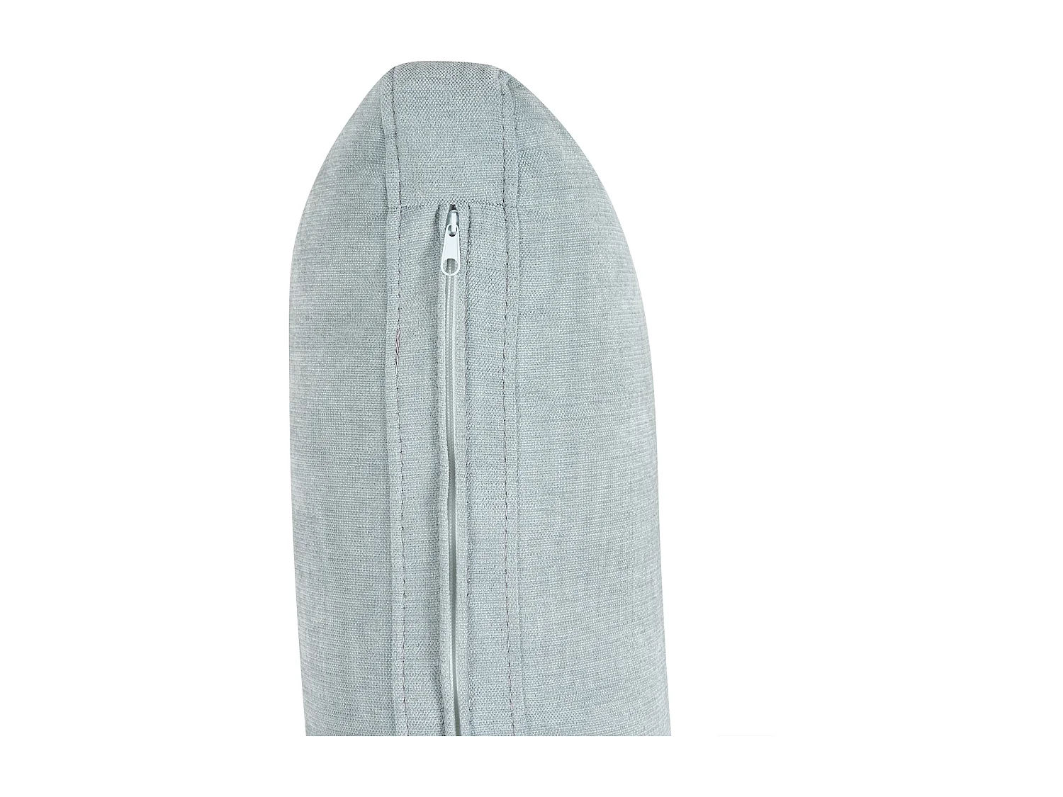 Chaise longue MARUM Tissu chenille Bleu clair