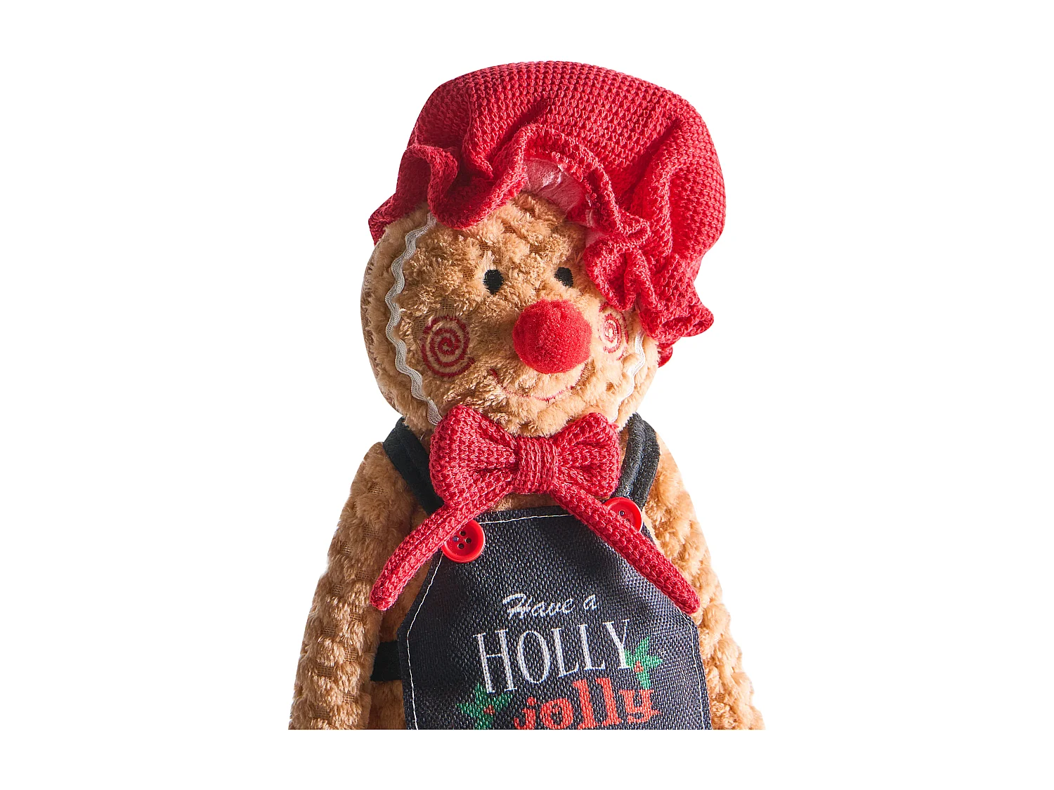 Lot de 2 décorations de Noël FLAKAVATNET Bonhomme de pain d'épice 54 cm Marron