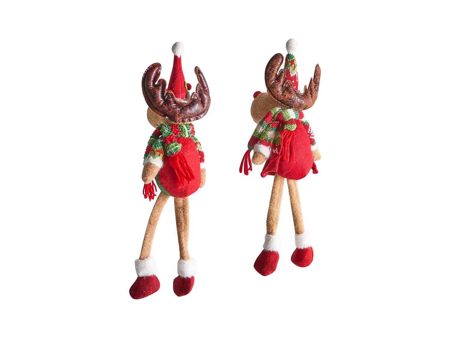 Lot de 2 décorations de Noël VATNDALSVATNET Renne 38 cm Multicolore