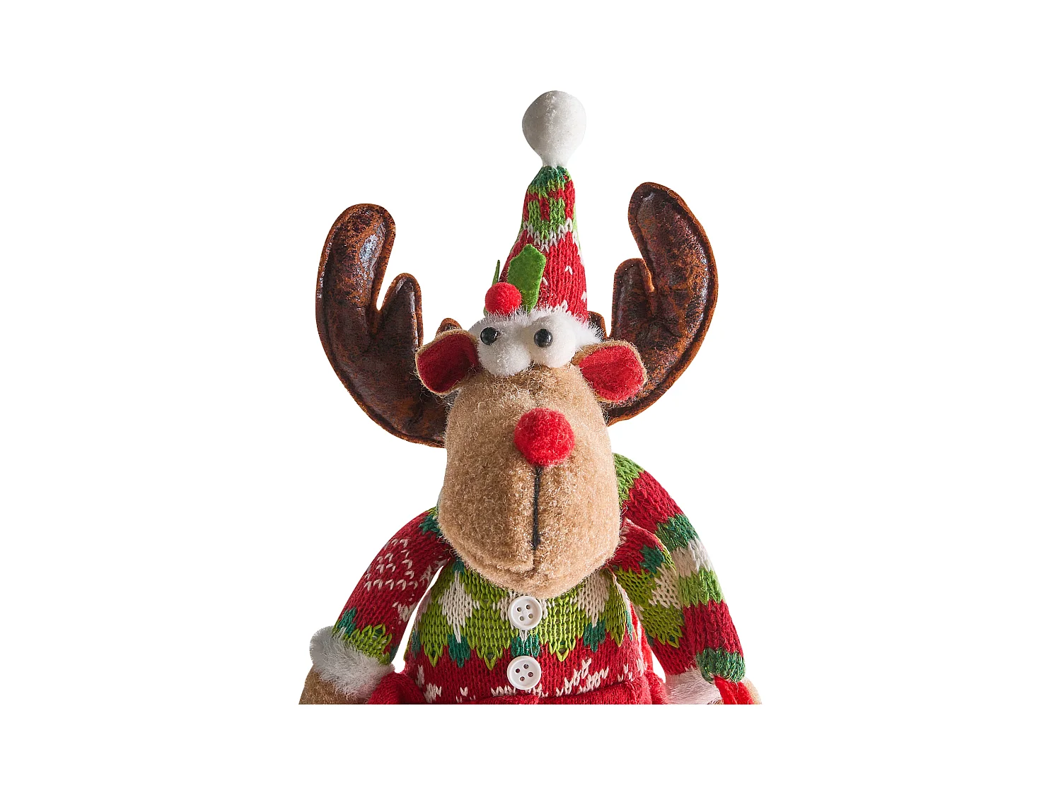 Lot de 2 décorations de Noël VATNDALSVATNET Renne 38 cm Multicolore