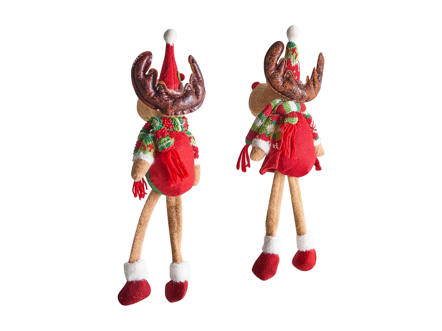 Lot de 2 décorations de Noël VATNDALSVATNET Renne 38 cm Multicolore