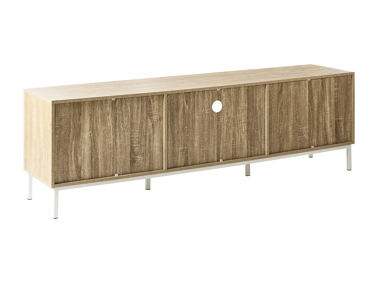 Meuble TV ROYALLA Marron clair