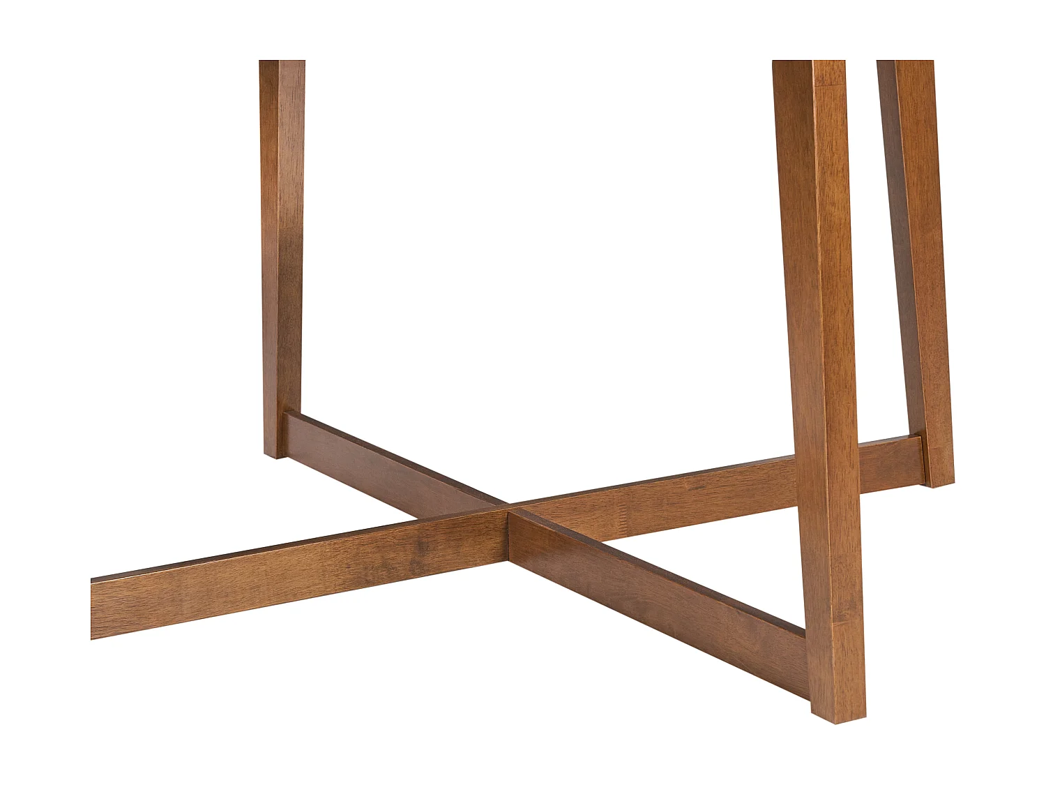 Table de repas WAIPORI Chêne foncé 140 cm 140 cm