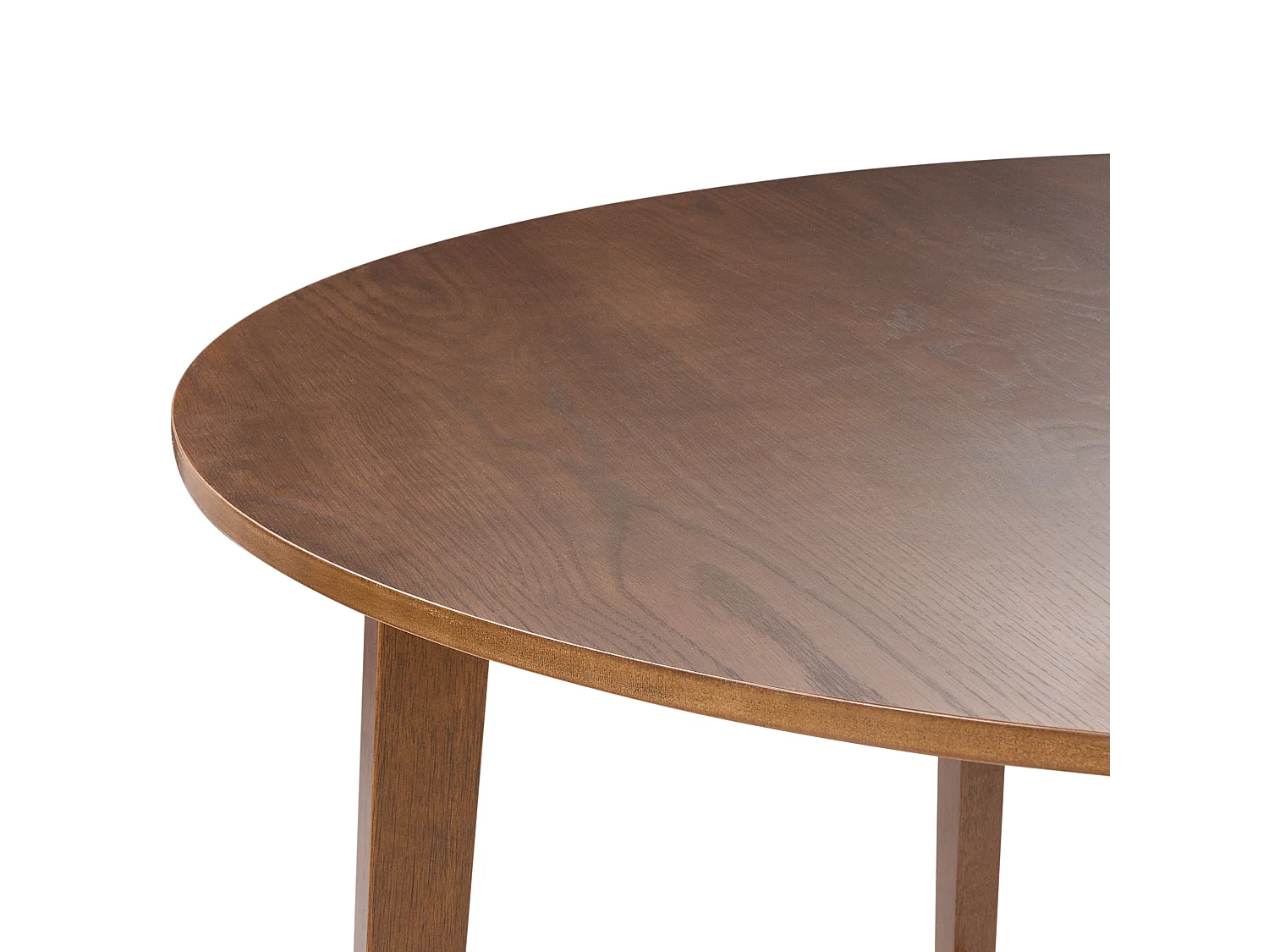 Table de repas WAIPORI Chêne foncé 140 cm 140 cm