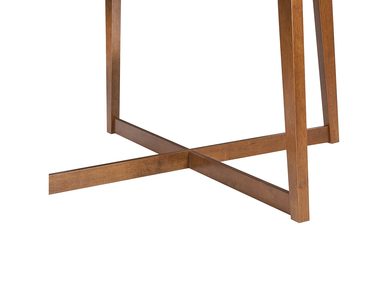 Table de repas WAIPORI Chêne foncé 140 cm 140 cm