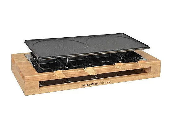 Appareil à raclette kitchen chef KCWOOD 8 MAXI