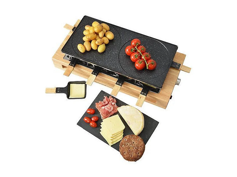 Appareil à raclette kitchen chef KCWOOD 8 MAXI