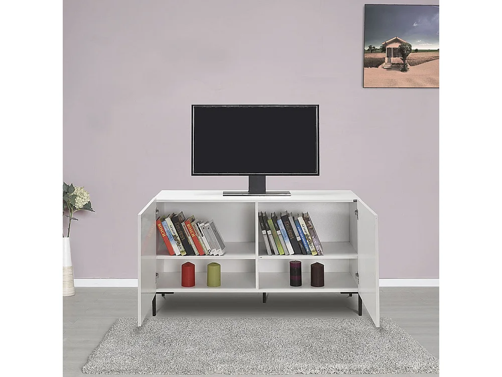 Meuble TV-Tvc-722-White Diamond