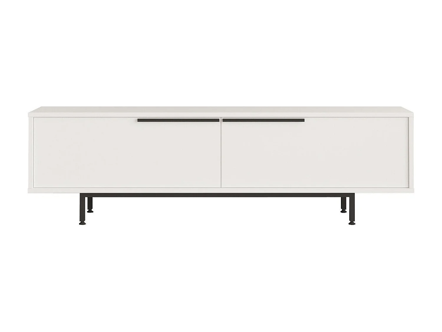 Mesa de tv Kailua AE100, Blanco, 160x45x36cm