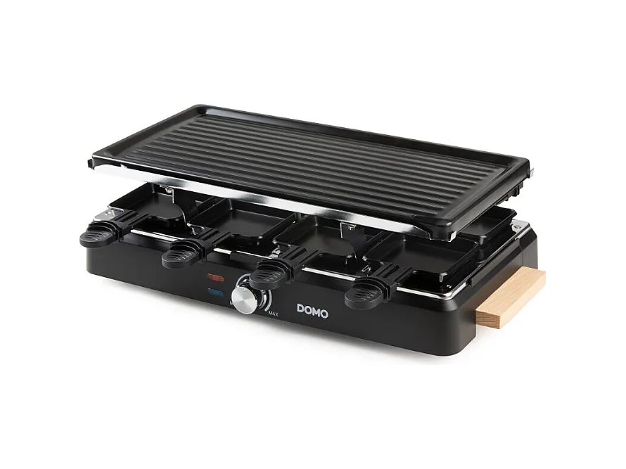 Raclette-Gerät für 8 Personen 1400W mit Naturstein - DO9262G