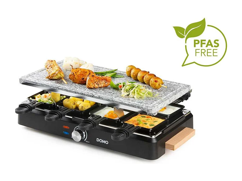 Domo Appareil à raclette 8 personnes 1400w - DO9262G