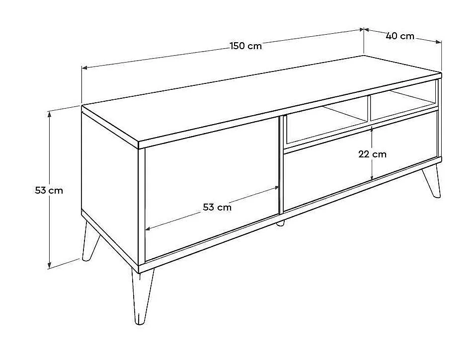 Mobile TV-TVR-511-Bianco