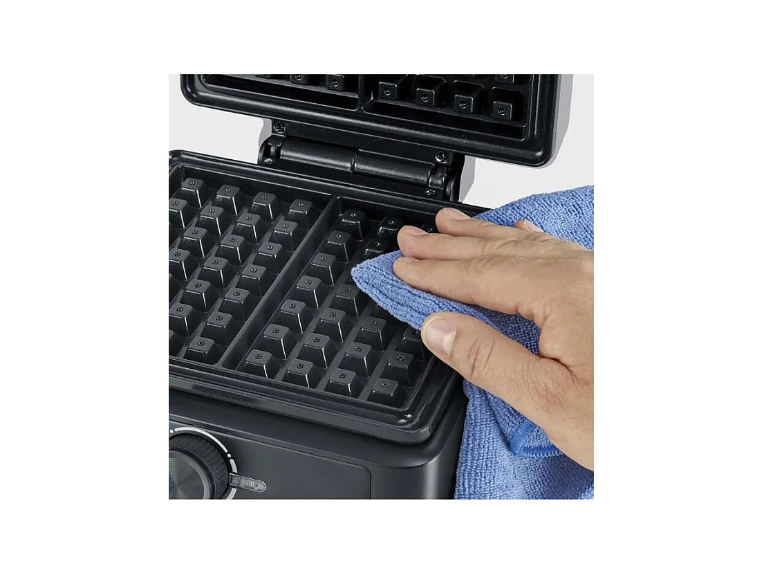 Waffeleisen SEVERIN WA2125 1600 W Keramikbeschichtung Grau/Schwarz