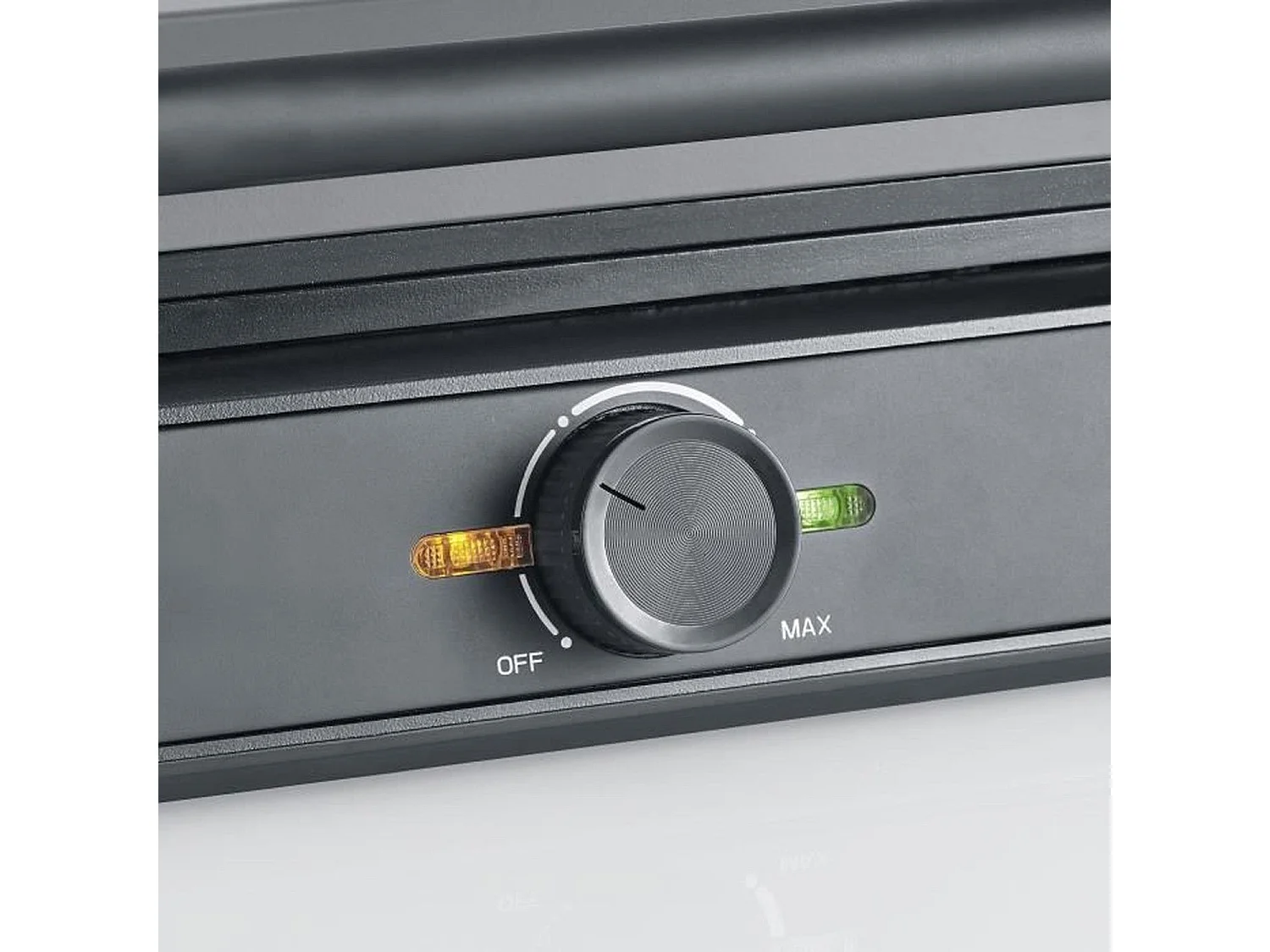 Gaufrier - SEVERIN - WA2125 - 1600 W - Revetement céramique antiadhésif - Gris / Noir