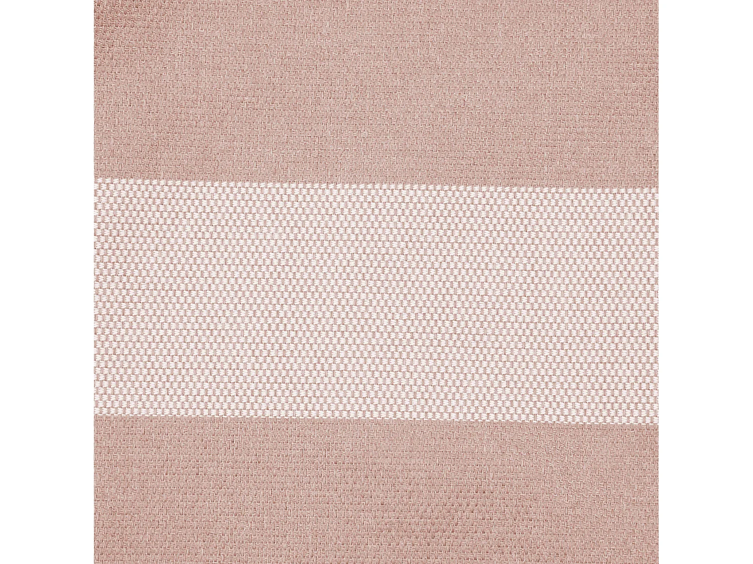 Fauteuil de jardin rayé pour canapé modulable rose poudré