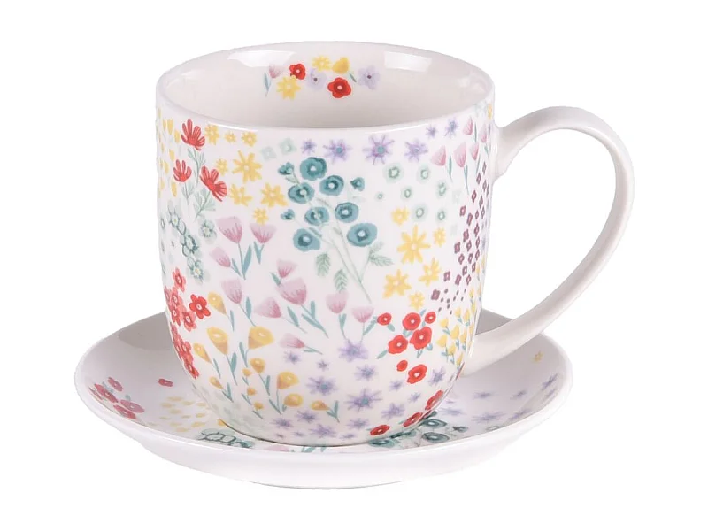Coffret tasse à thé avec sous tasse Lisa