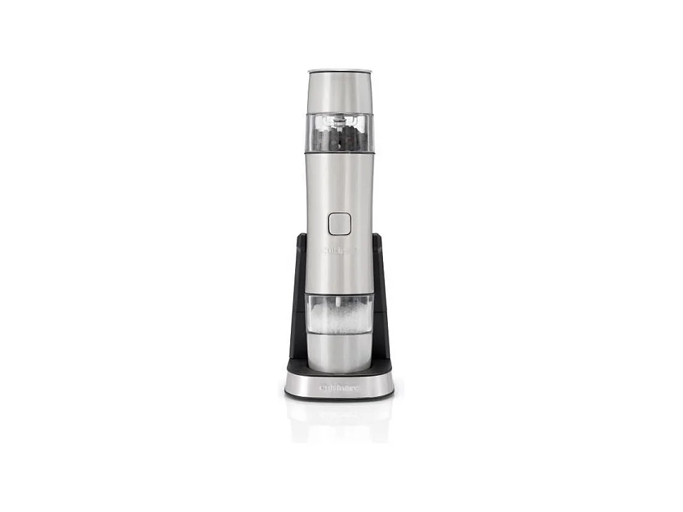 Saliere / Poivriere - CUISINART - SG6SE - 20 min - Automatique - Rechargeable - Gris perle
