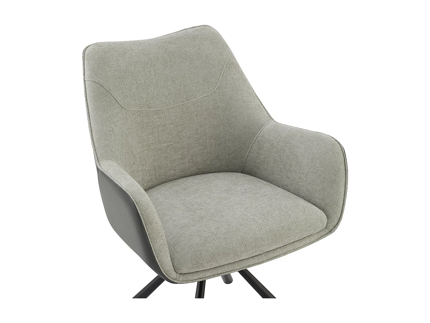 Lot de 2 Chaises de Salle à Manger, Fauteuil Pivotant à 360 degrés, Chaise de Cuisine