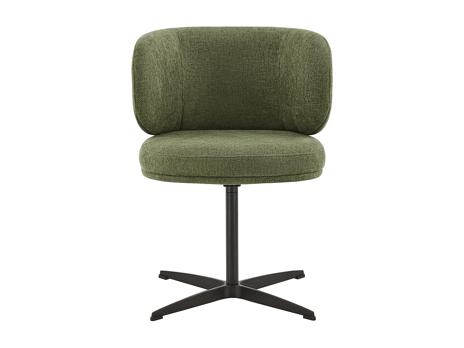 Lot de 2 Chaises de Salle à Manger Chaise de Bureau Pivotante Chaise pour Chambre-coiffeuse