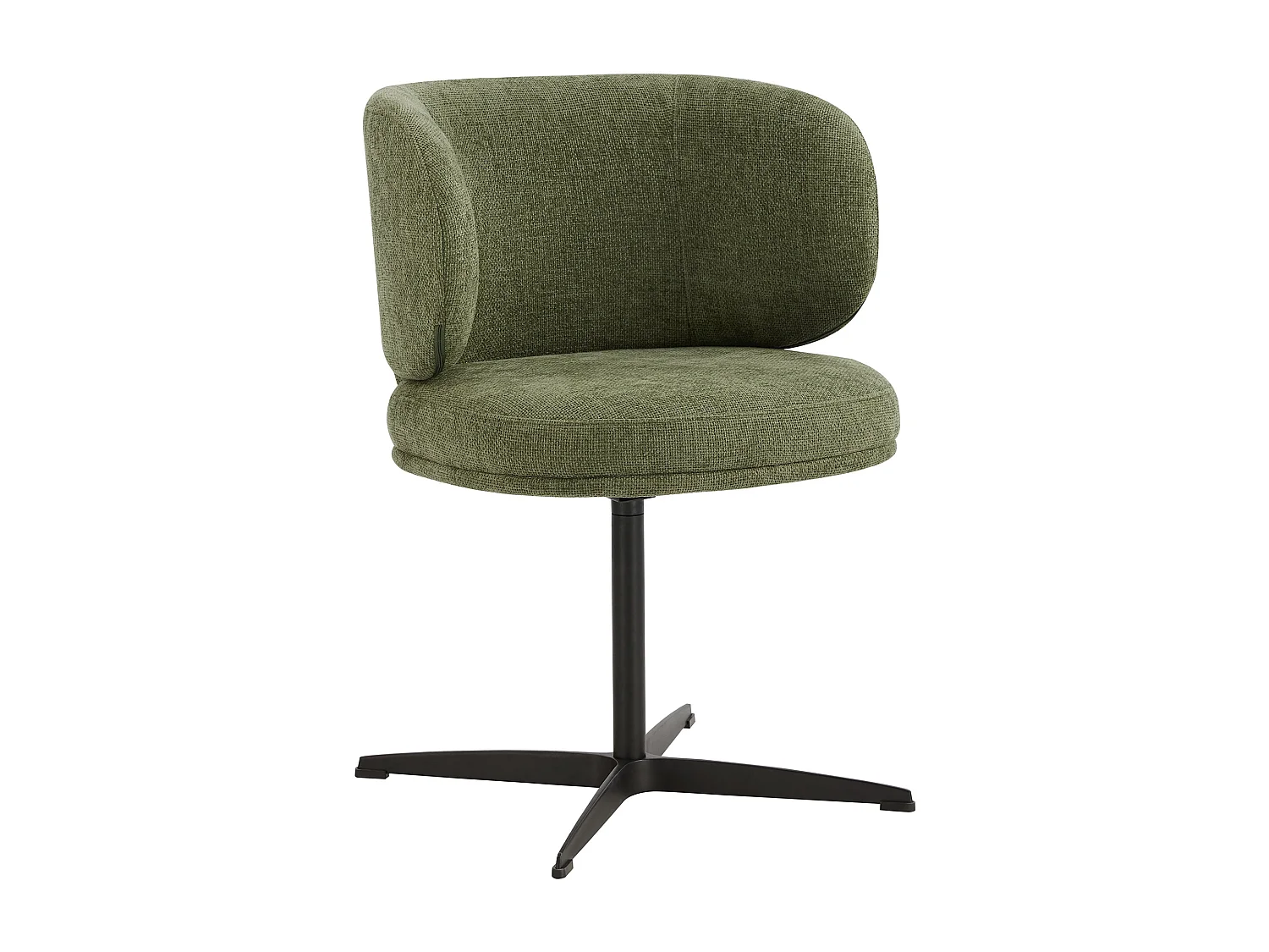 Lot de 2 Chaises de Salle à Manger Chaise de Bureau Pivotante Chaise pour Chambre-coiffeuse