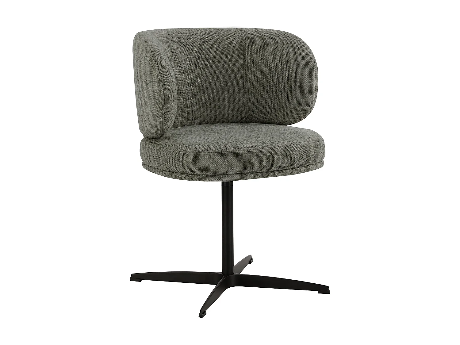 Lot de 2 Chaises de Salle à Manger Chaise de Bureau Pivotante Chaise pour Chambre-coiffeuse