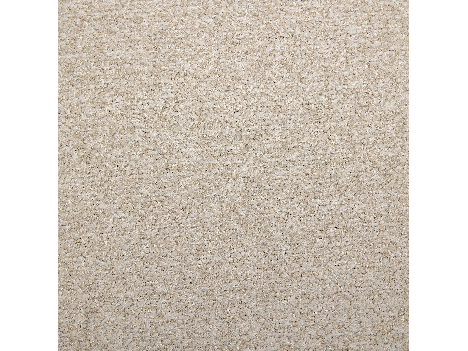 Canapé 2 places en tissu texturé - Beige vanille - Design by Federica Francini