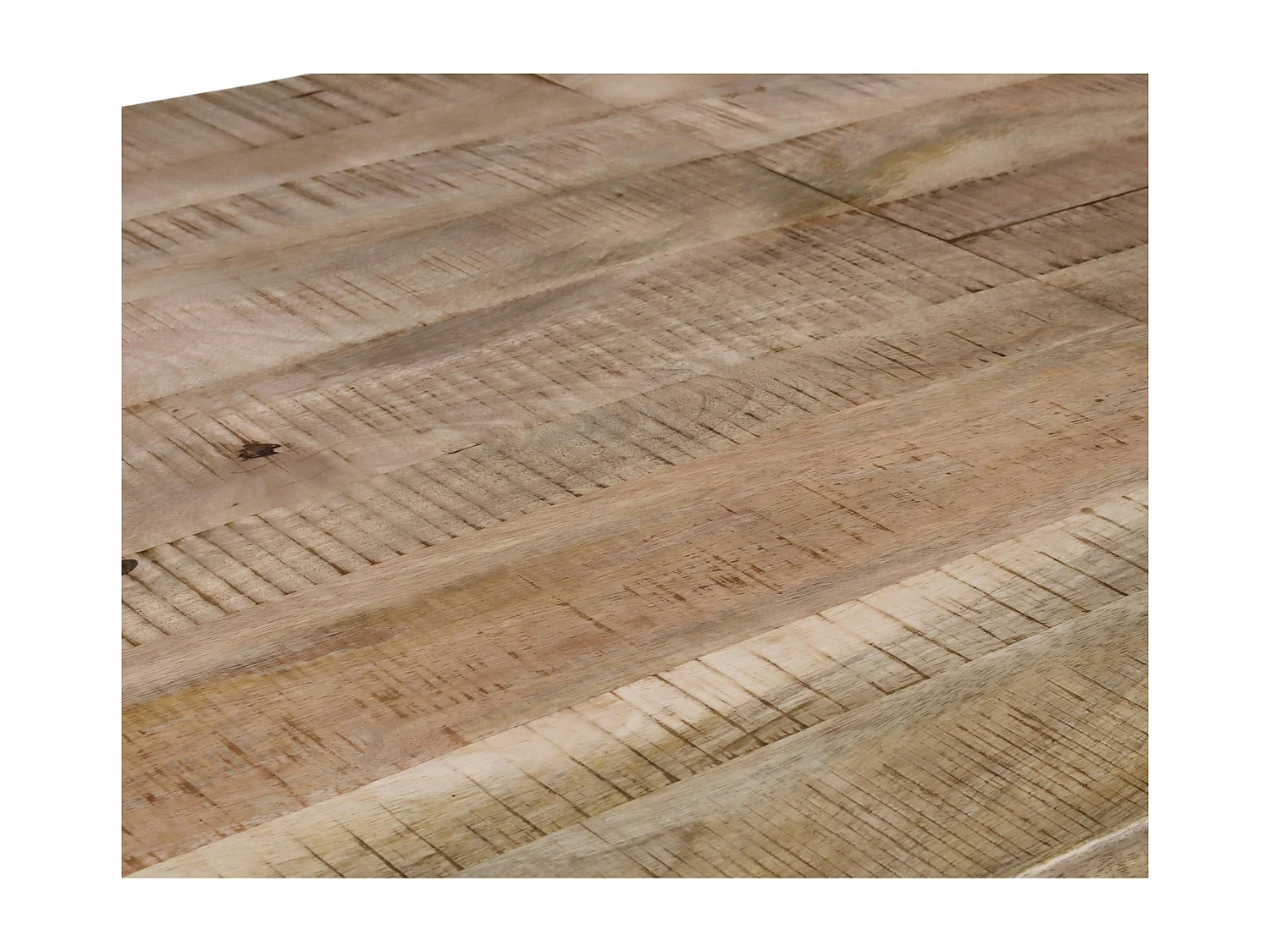 Table à manger extensible bois massif 220/280 cm LUCKNOW